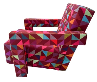 Utrecht Lounge Chair by Gerrit Rietveld Limited Edition Boxblocks Cassina